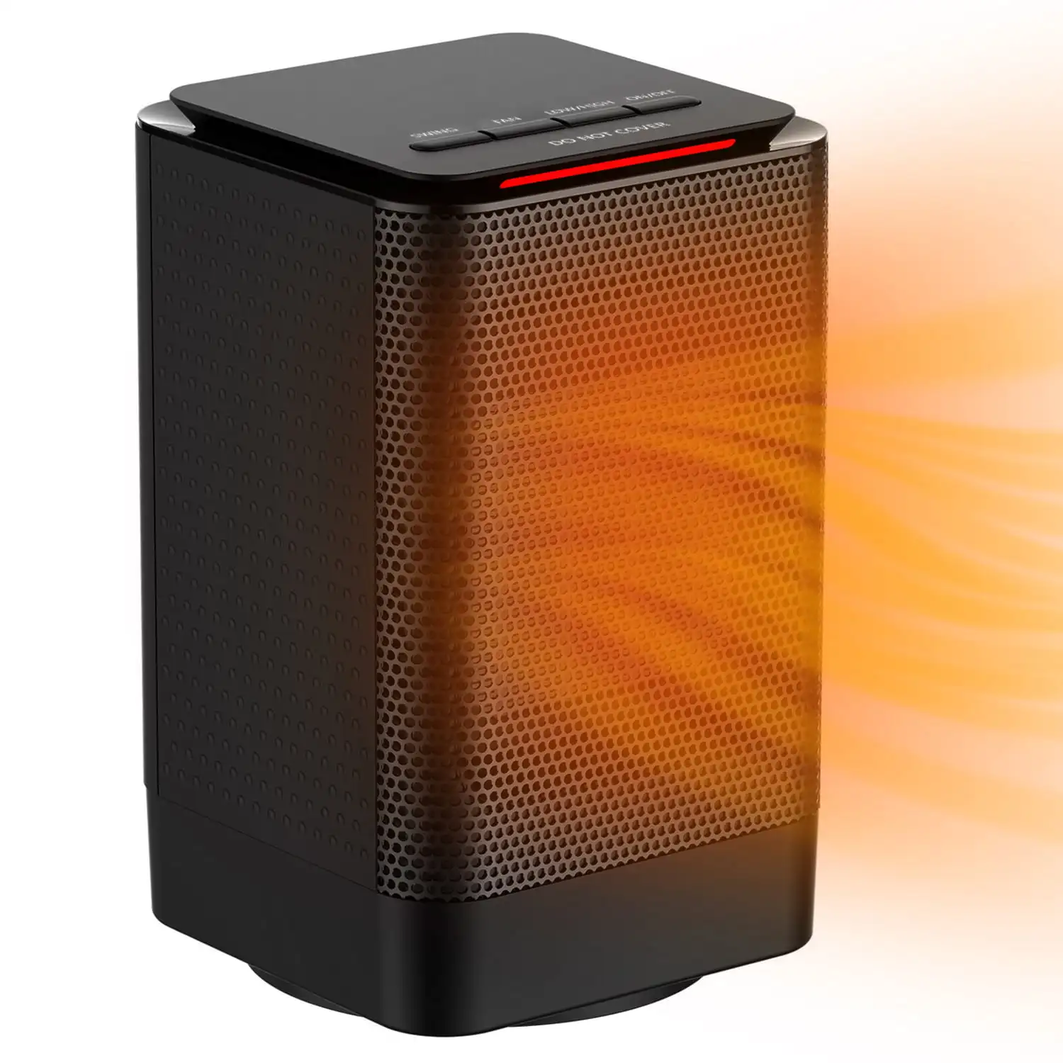 

950-Watt Portable Ceramic Heater with 45° Oscillation
