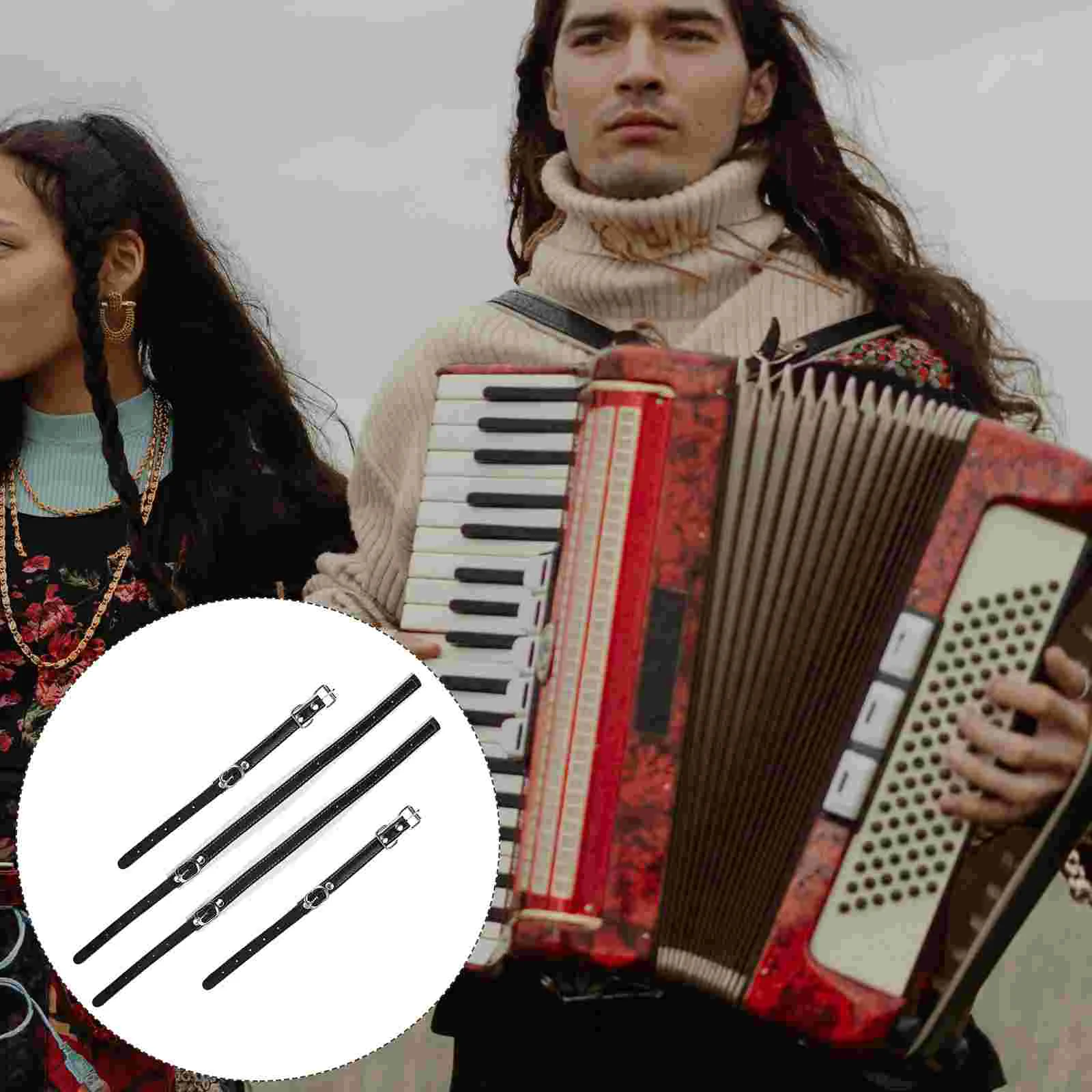 Ремешок для детского аккордеона ремешок гитары из искусственной кожи Acordiones Musicales