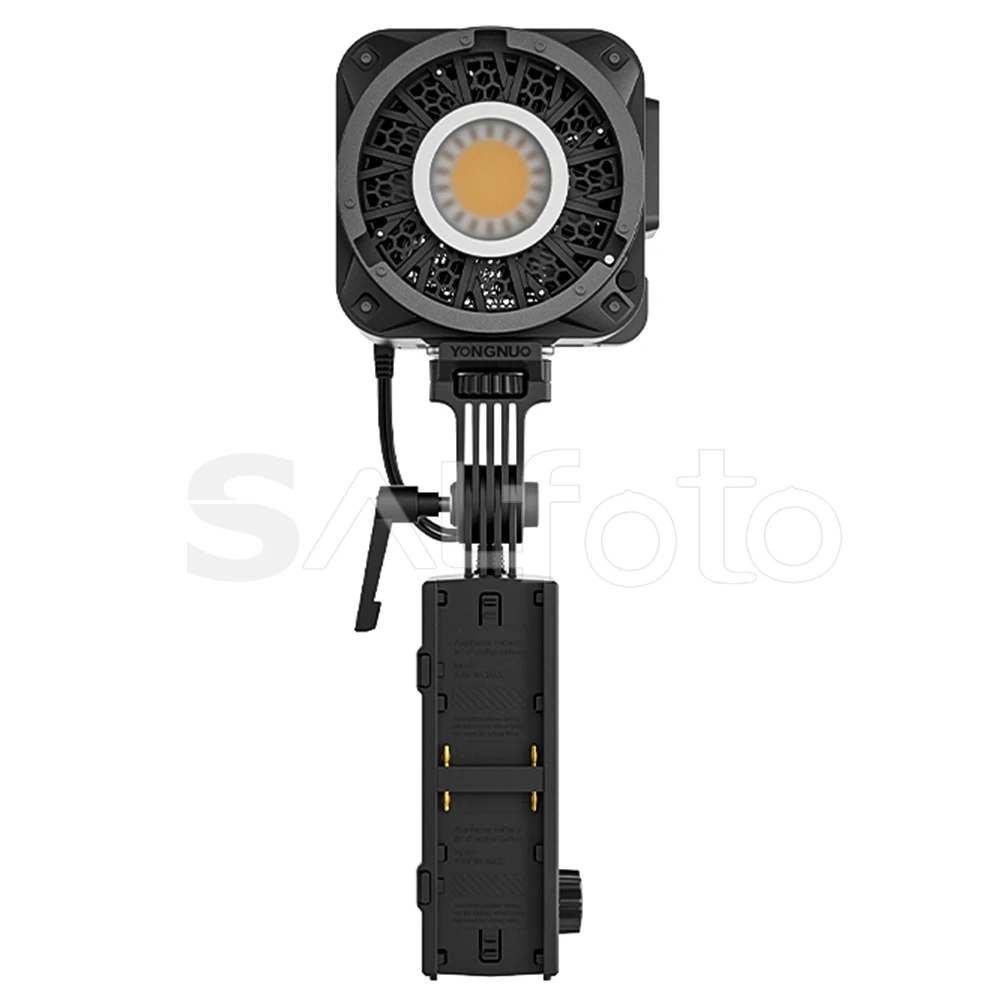Фото Yongnuo YNLUX100 RGB 120W 2700K-10000K Ручной светодиодный видеосветильник COB YNLUX100RGB для камеры, креативная подсветка для фотосъемки №3