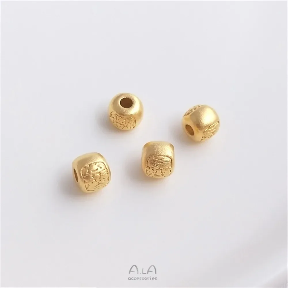 Форма цветка из песочного золота большой фонарь бисера Kong Ruyi бабочка лигация Kee Ram