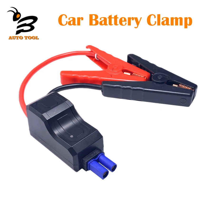 

Smart Booster Cables Auto Emergency Car Battery Clamp Red-black 12.6V/16.8V Direct Ignition Clips for Starter Car Accessories