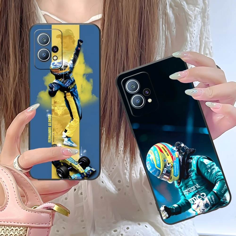 F1 Фернандо Алонсо Чехол для мобильного телефона Huawei P60 P50 P40 P30 P20 P10 P9 P8 Pro Lite Plus