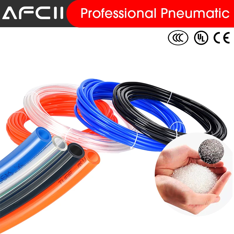 Полиуретановый воздушный шланг для компрессора воздушной линии 1 метр 4 мм 6 8 10 12 14