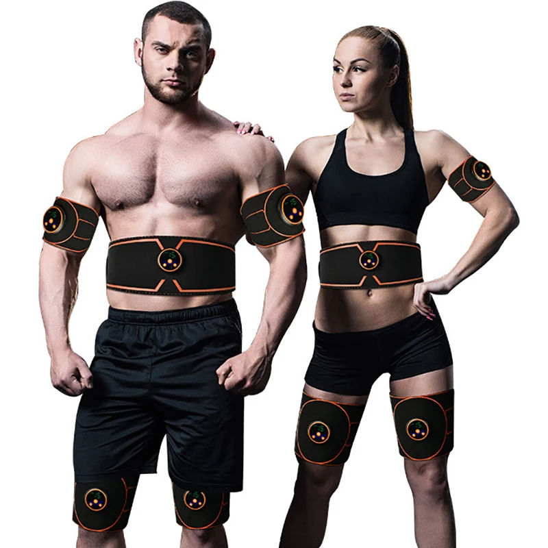 

EMS Abdominal Muscle Stimulator Trainer Abs Fitness Equipment Training Passive Gymnastics Electrostimulation Toner Massage