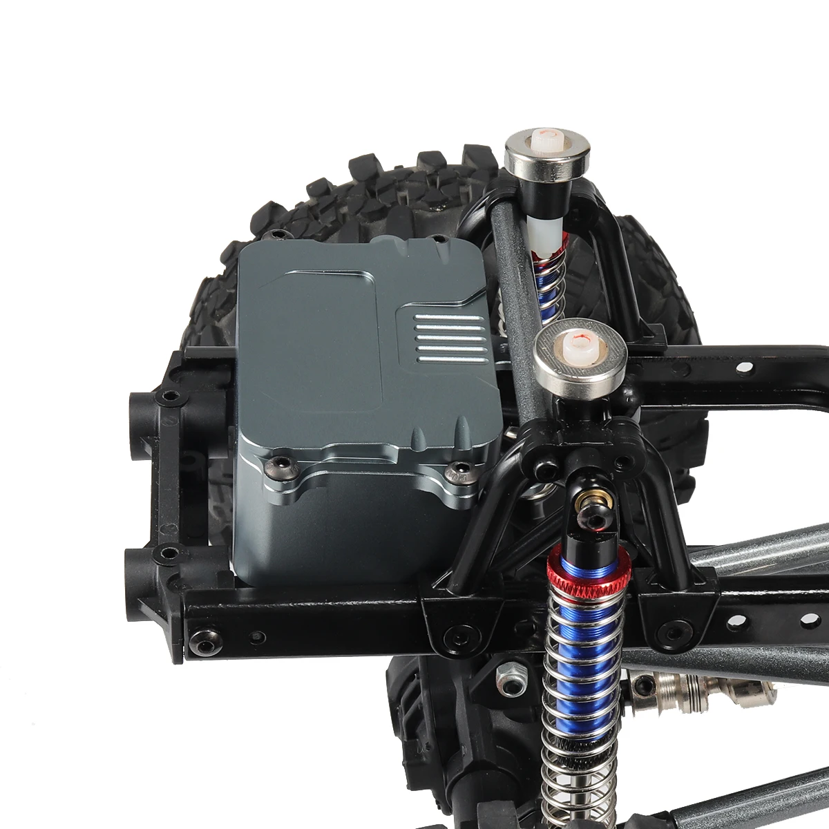 Алюминиевый приемник RC 60*42*31 мм 1 шт. электронный лоток ESC для 1/10 Rock Crawler Rigs DIY SCX10 D90