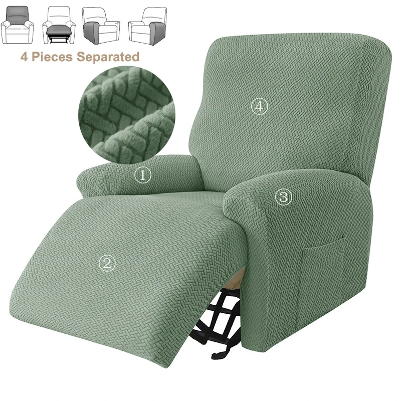 

Чехол однотонный чехол для кресла с откидывающейся спинкой, эластичный жаккардовый чехол для кресла из цветного спандекса, чехлы для дивана для мальчика, эластичные Чехлы для ленивых