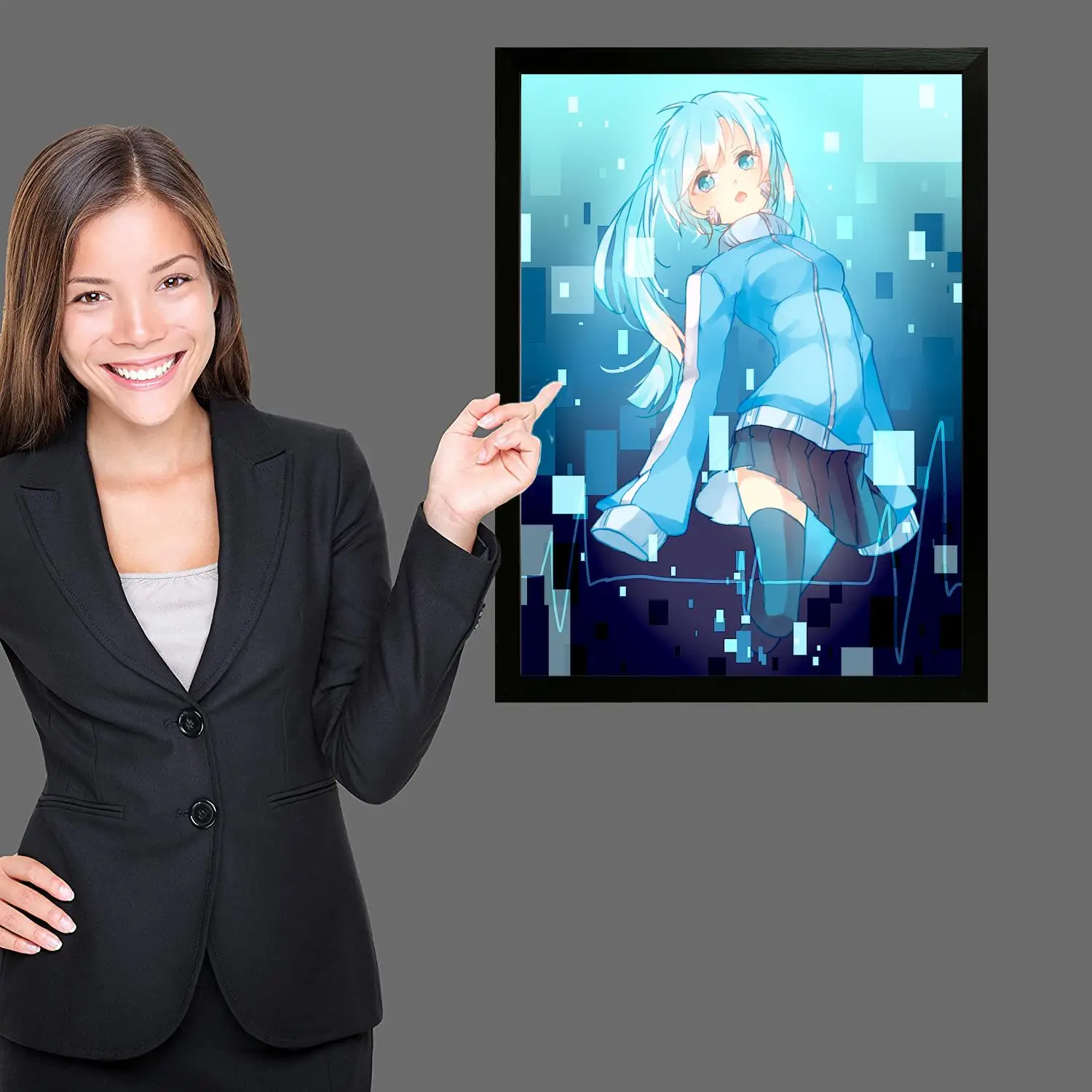 Mekakucity Actors Холст Художественный Постер