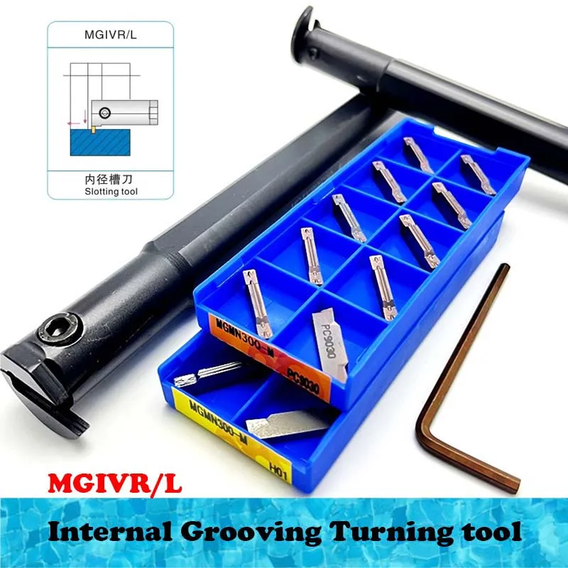 1 шт. держатель инструмента для обработки канавок MGIVR2016-3 MGIVR2520-3 MGMN300 PC9030