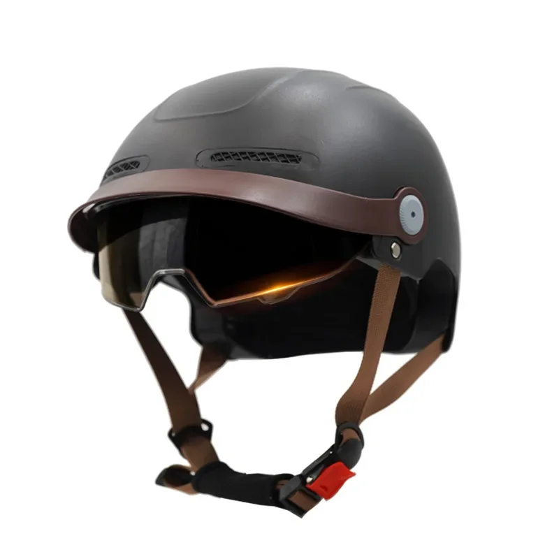 Zdk Cap Shield 3C шлем для электромобиля с двумя линзами мужская и женская летняя