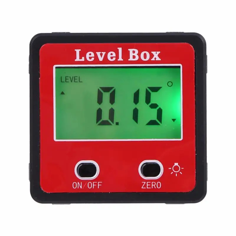 

Digital Inclinometer Spirit Level Protractor Angle Finder Gauge Meter Bevel Level Box Measurement In Woodworking Construction