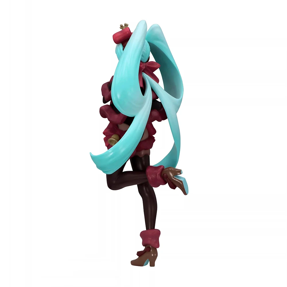 Фото Оригинальный FuRyu Exceed креативная ФИГУРКА СЕРИИ sweetsweet Hatsune Miku (рождеель Малина Ver.) Коллекционные аниме Модели Игрушек №2