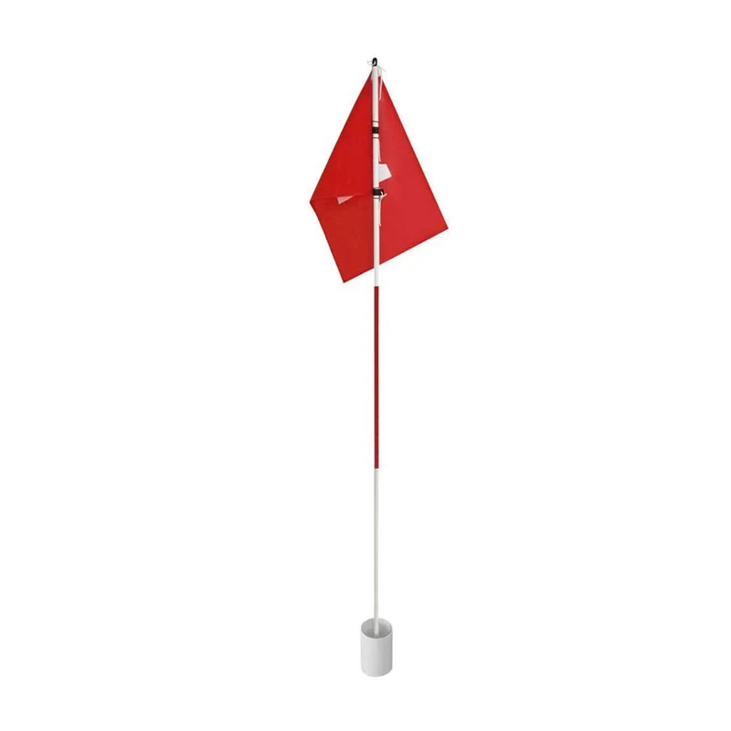 

Golf Flagstick 6Ft Golf Flag And Cup For Yard Pro Detachable Golf Hole Cup And Flag, Putting Green Flags Hole Cup Set