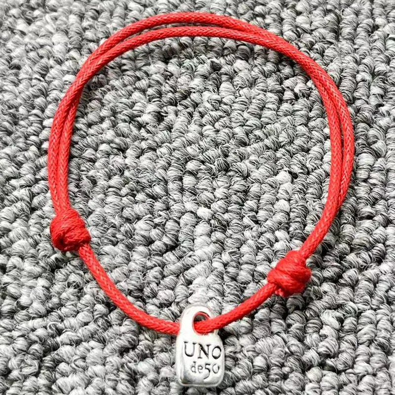 

2022 new UNOde50 exquisite fashion electroplating 925 simple exquisite pendant bracelet jewelry gifts