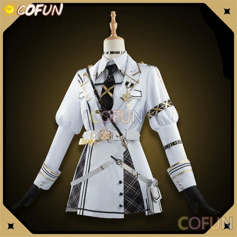 COFUN [по индивидуальному заказу] NIJISANJI Vtuber Сасаки Саку Косплей Костюм Хэллоуин