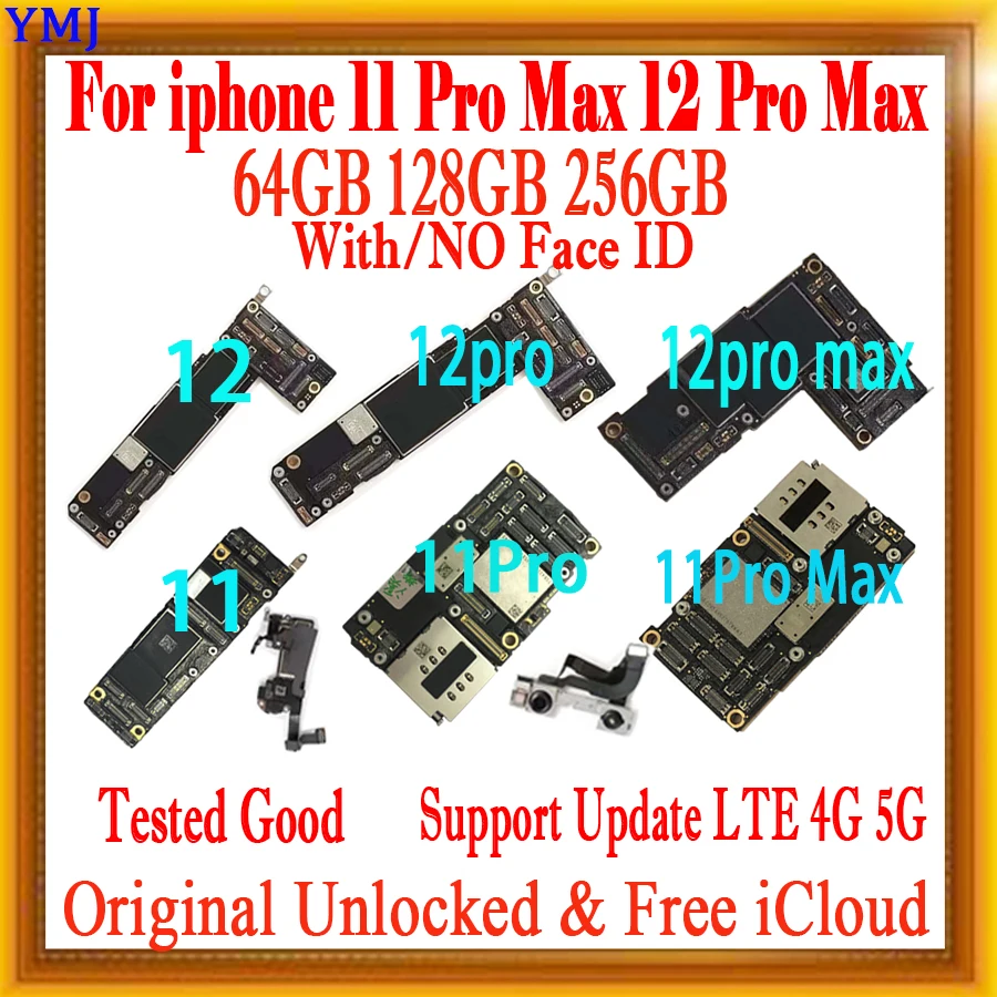 Tanie Oryginał Dla IPhone 11 Pro Max 12 Pro Max Płyta Główna Odblokuj Bezpłatną Tablicę Logiczną ICloud Aktualizacja IOS Płyta Główna 4G 5G Z/bez Identyfikatora Twarzy Najtaniej Oryginał Dla IPhone 11 Pro Max 12 Pro Max Płyta Główna Odblokuj Bezpłatną Tablicę Logiczną ICloud Aktualizacja IOS Płyta Główna 4G 5G Z/bez Identyfikatora Twarzy
