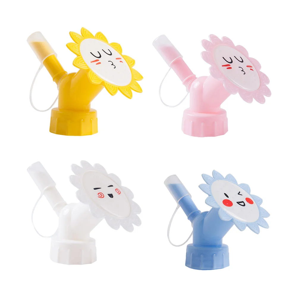 

4 Pcs Sprinkler Head Bottle Flower Portable Kettle Sprinklers Watering Can Nozzle