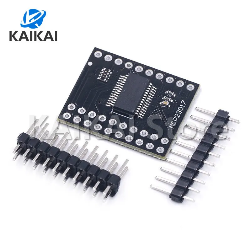 

MCP23017 модуль последовательного интерфейса IIC I2C SPI MCP23S17 двунаправленный 16-битный расширитель контактов ввода/вывода 10 МГц модуль последовате...