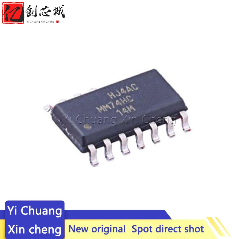 10 шт. MM74HC14MX MM74HC14M 74HC14 SMD SOP-14 Logic IC в наличии новая Оригинальная интегральная схема