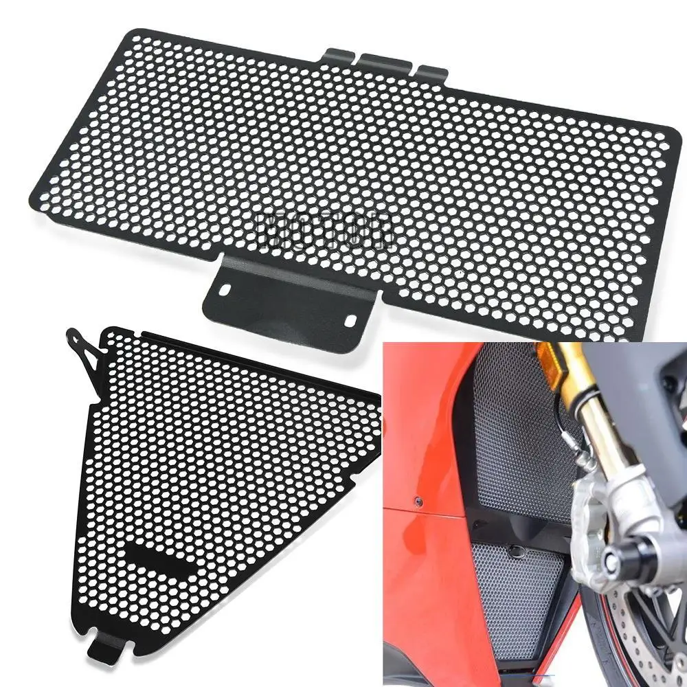 

For Ducati Panigale 1199 R Upper Tricolore S 2012 2013 2014 2015 2016 2017 Motorcycle Radiator Grille Guard Fuel Tank Protection