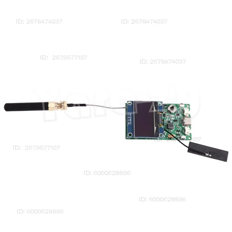 Фото Модуль Lora Meshcore ABFU-GAT562 30S Pod Lora Meshtastic RF52840 SX1262 L76K GPS 30 дБм с OLED-дисплеем 1,3 дюйма, BT, WIFI №4
