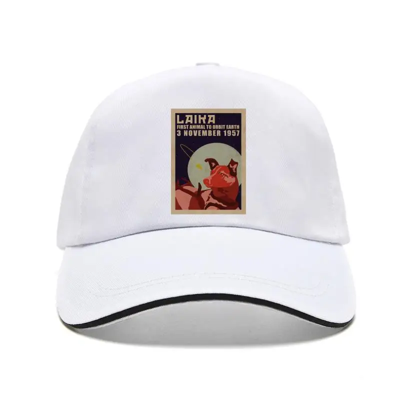 

Laika Russian Astronaut Dog Space Traveler Baseball Cap 100% cotton US trend 2022
