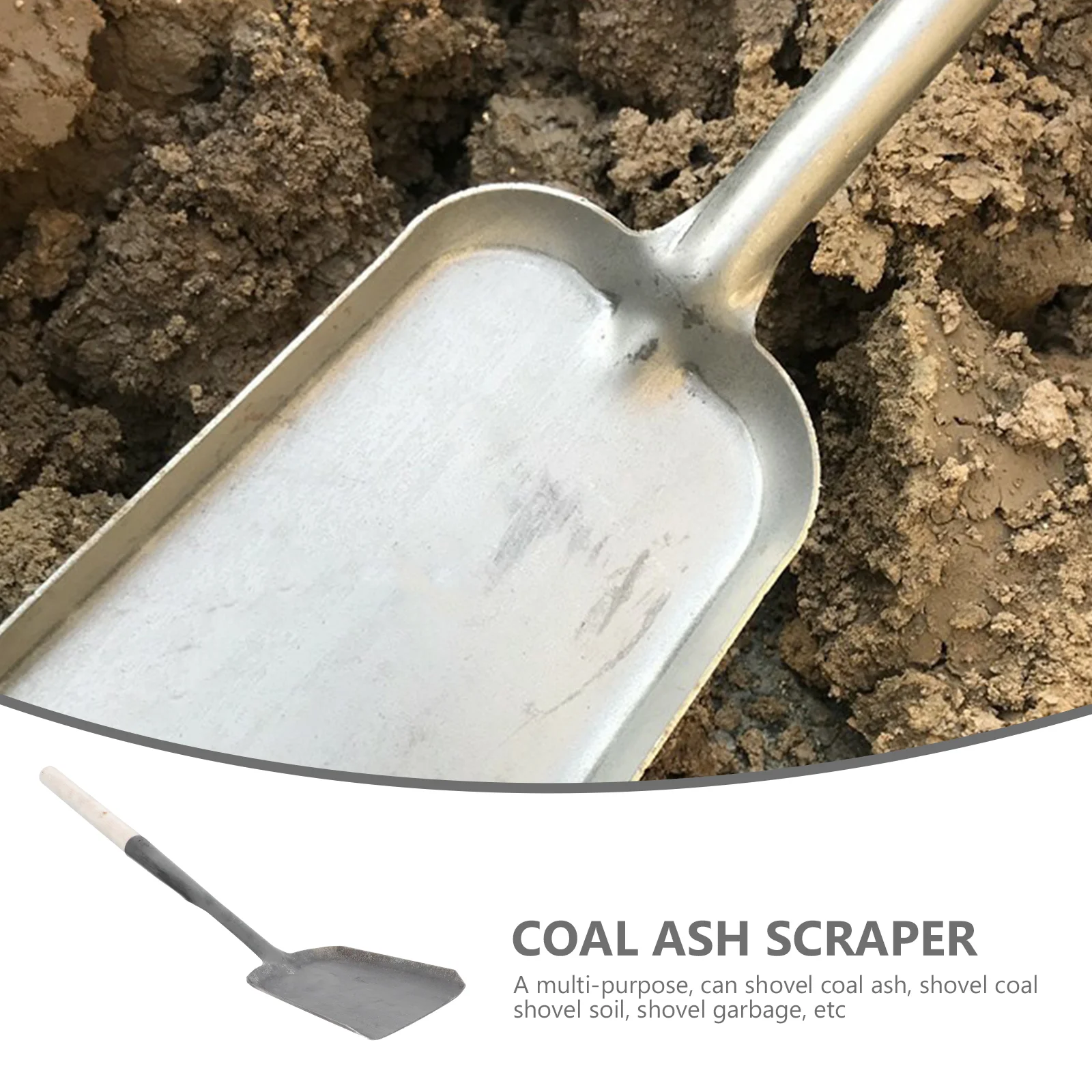 Сажа Прочные угля Очистка пожарных Фермерская лопата Деревянные лопаты ручной