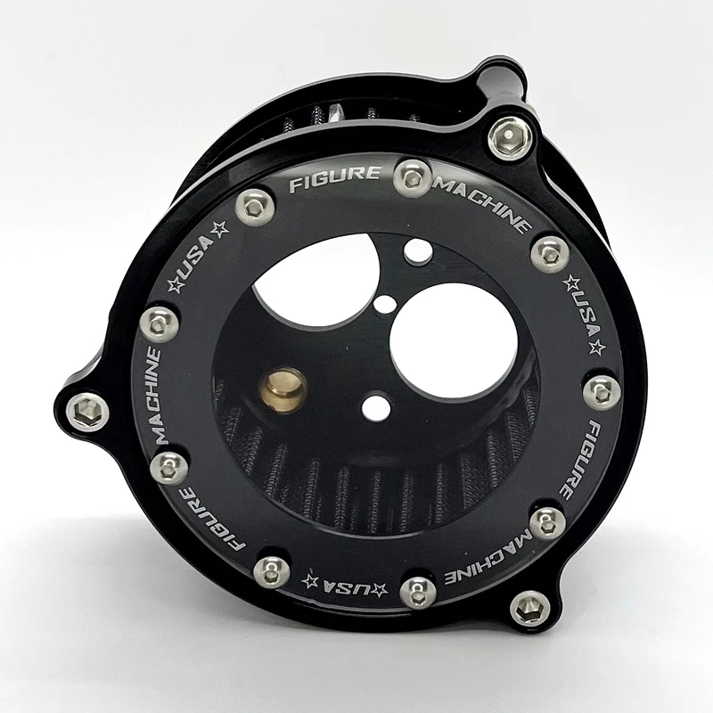 

Воздушный фильтр для мотоцикла, винтажный воздухоочиститель, впускные системы для Benda BD 300 KEEWAY-BENDA V302C Keeway V-Cruise 125, черный алюминий