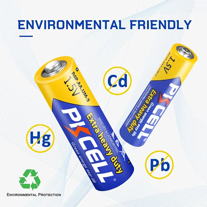 Батарейки PKCELL AAA и AA на 40 зарядов 20 шт