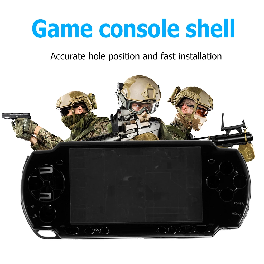 

Shell Case for PSP3000 Game Console Housing Shell Cover Faceplate Case Replacement Kit for PSP2000 Game Console Accessories