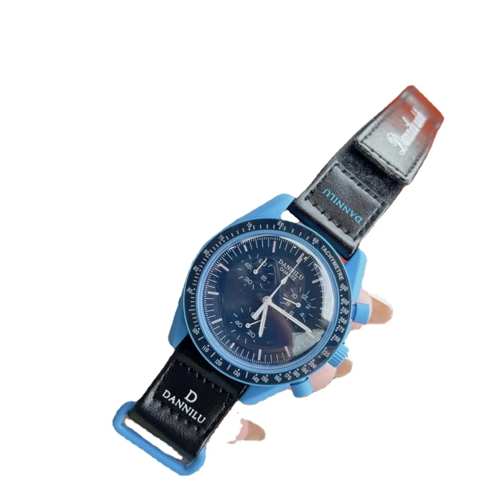 

Moon High Quality Waterproof Moon Summer Women Watch Men and Women swatch Luxury Fashion Creative Neptune Earth Mission no box