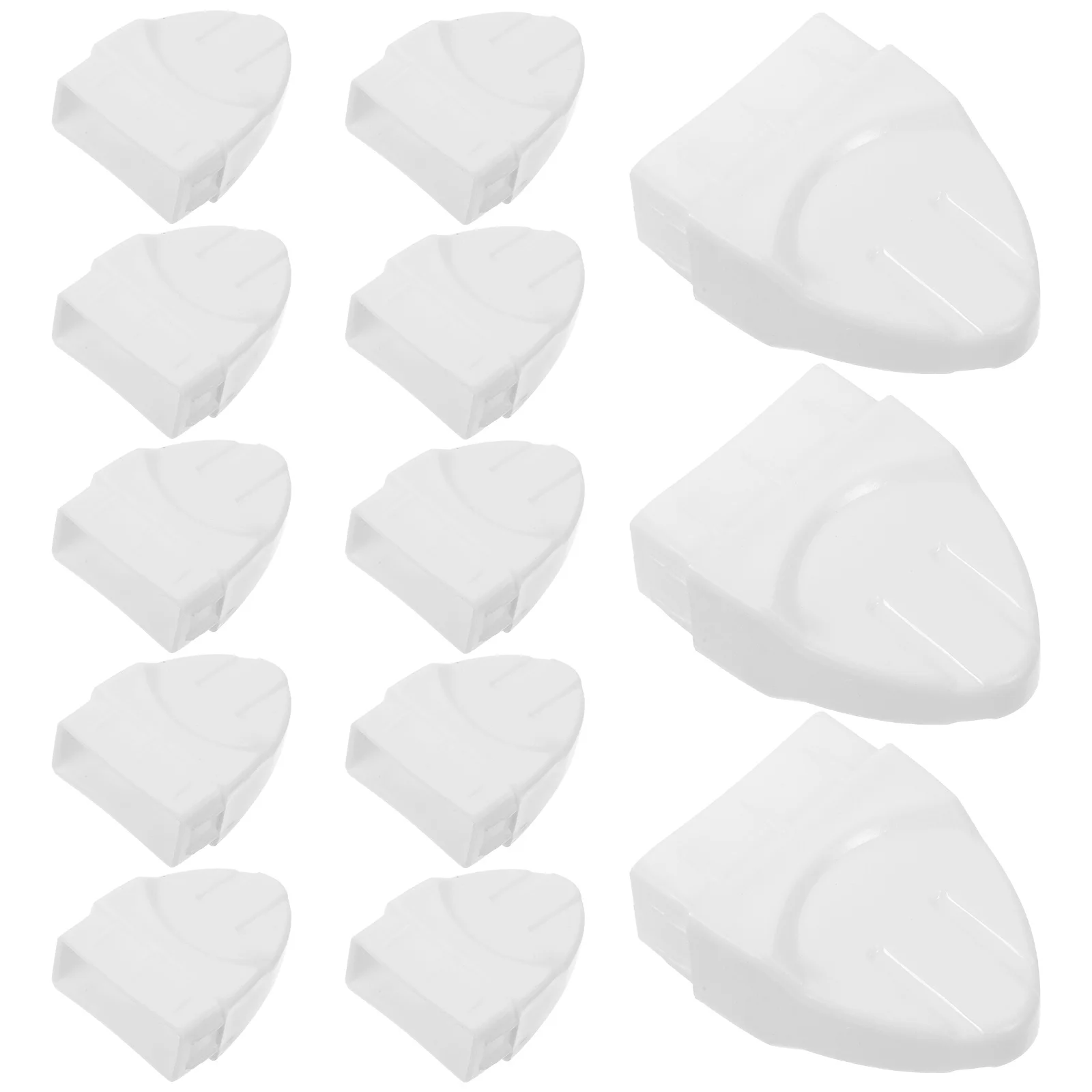 

20 Pcs Baluster Cap Post Cover Fence Finials Caps Covers Plastic Guardrail Greenbelt Decorative Parts