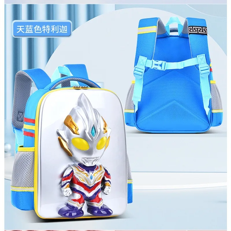 Фото Новый рюкзак Flash Ultraman 2026: мультяшный, мини, ультралегкий, для путешествий, большой вместимости, с подсветкой №3
