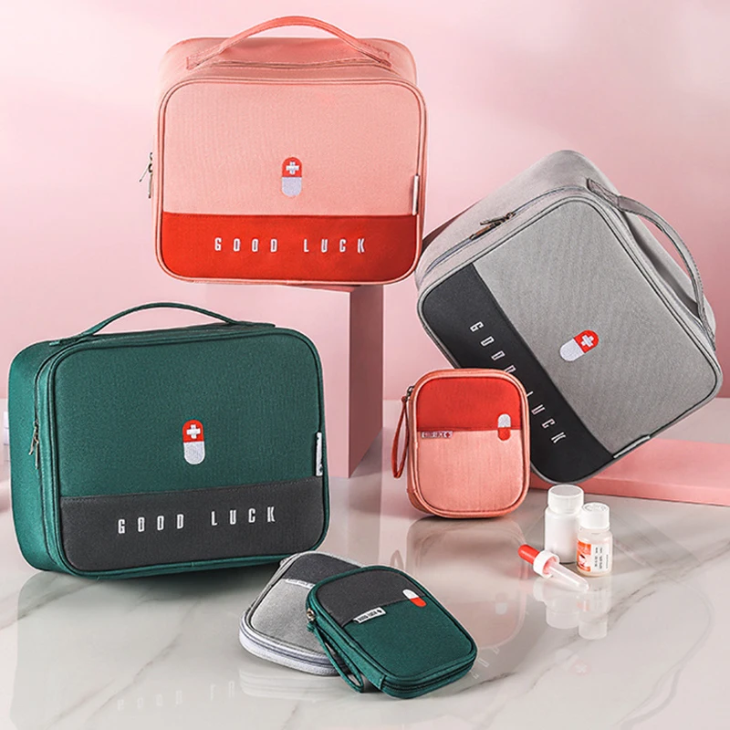 

Набор первой помощи для выживания, медицинская сумка, компактный дорожный контейнер для хранения, наборы для чрезвычайных ситуаций на прир...