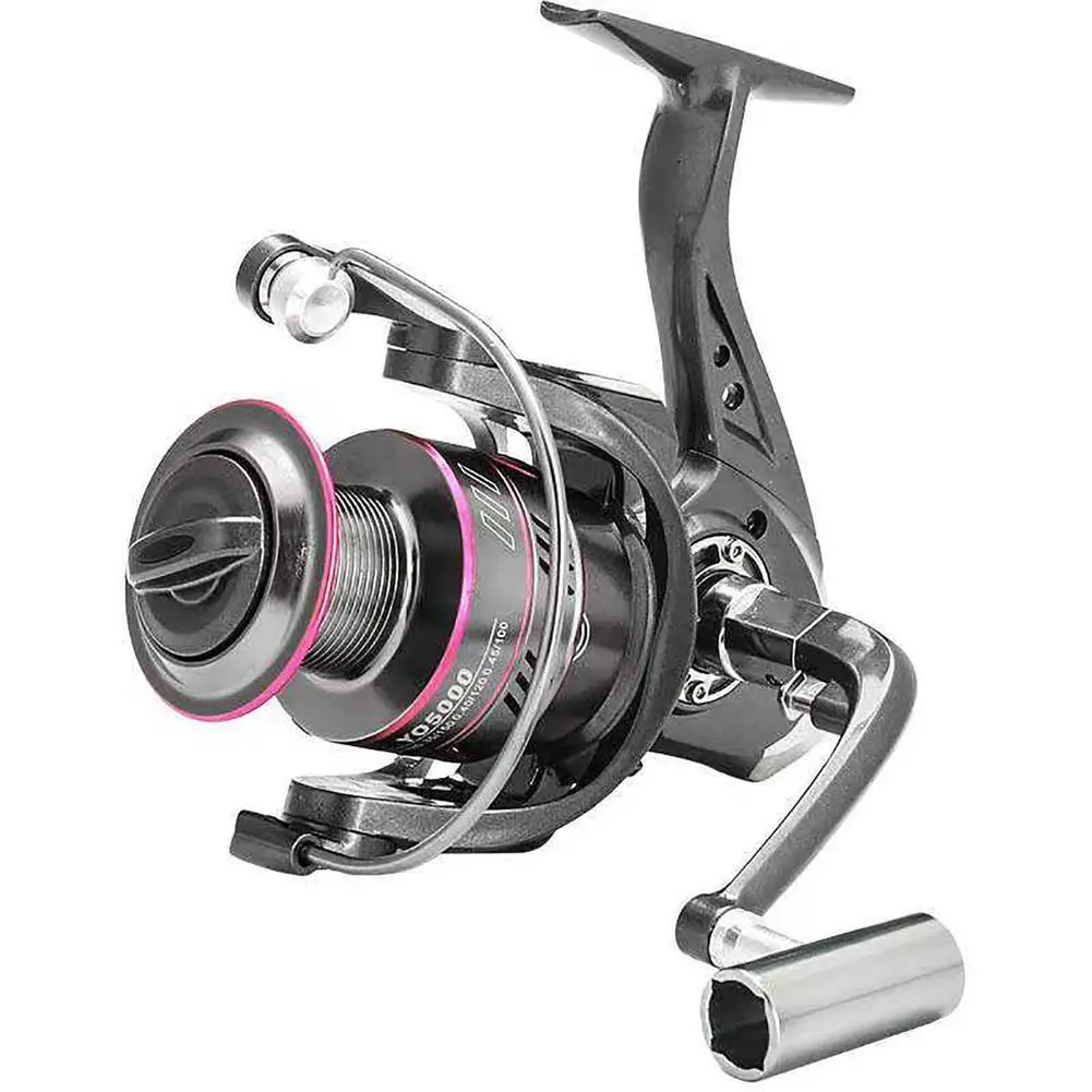 

[ READY STOCK] Fishing Reel Spinning 1000-6000 Series Metal Spinning Reel For Saltwater With Left/right Interchangeable Handle