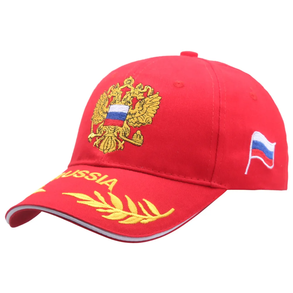 

2022 Russia National Emblem Baseball Cap for Men Embroidery Adjustable Fashion Snapback Patriot Hat Women Outdoor Sport Dad Hat