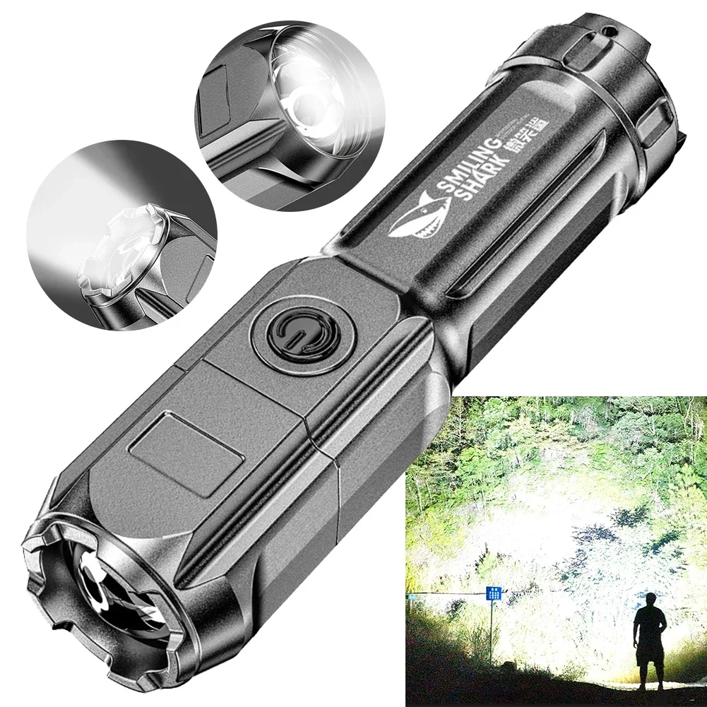 Супер Мощный Перезаряжаемый Тактический Фонарик XHP120/XHP90 Светодиодный Фонарь Для