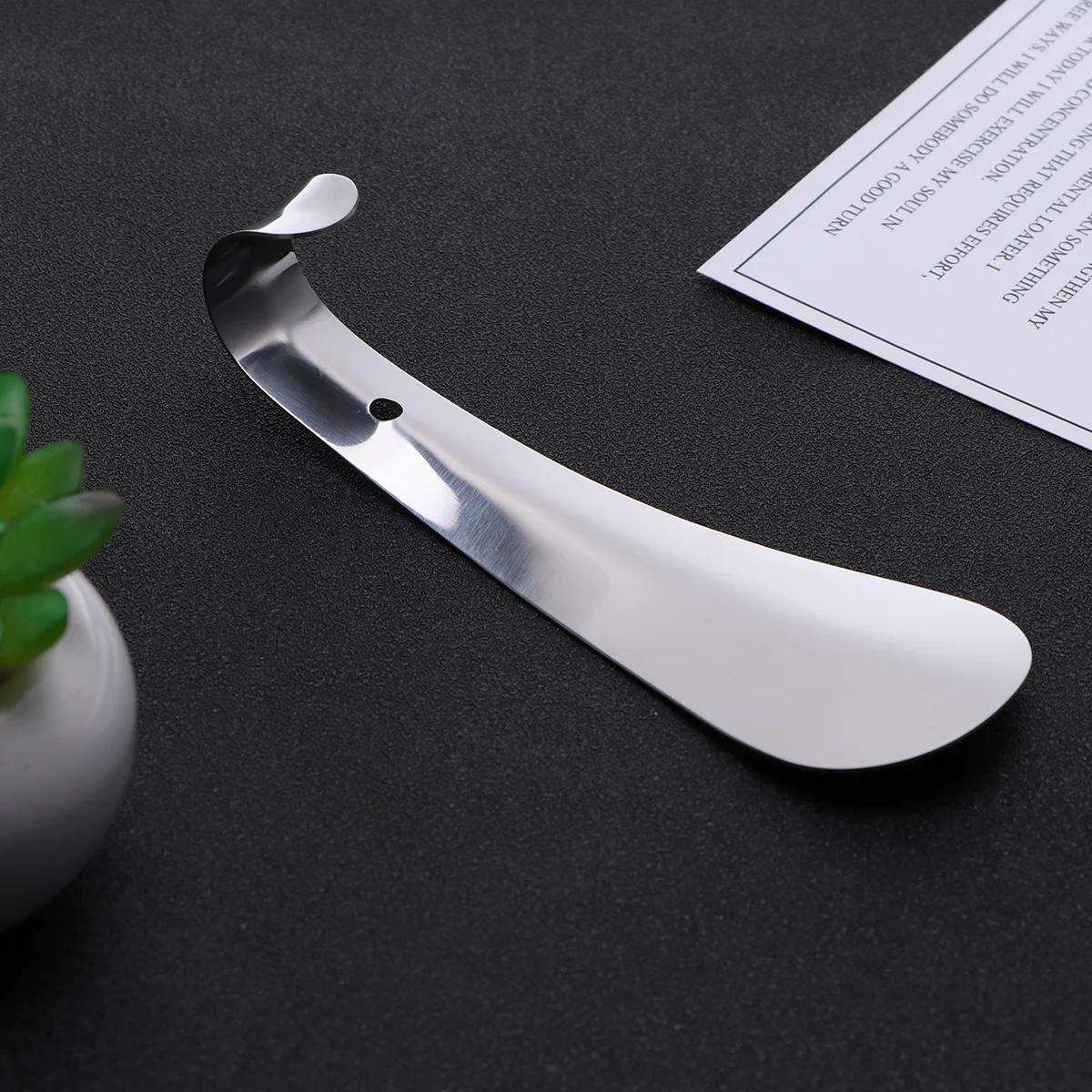 

1PC Shoe Horn Professional Stainless Steel Comfortable Useful Shoe Lifter for Men