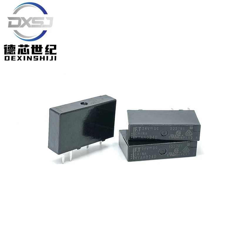 Оригинальное силовое реле Fujitsu Takamizawa MYAA024D MYAA005D Реле 24 В 4-контактное 5 А