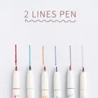 Ручка гелевая двухцветная, 6 шт.кор.