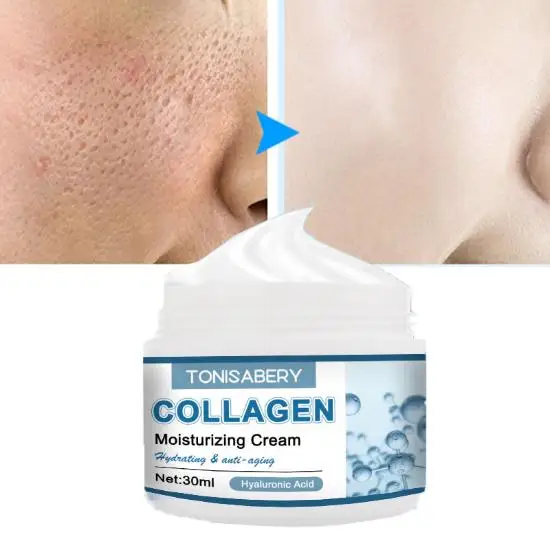 

Hyaluronic Acid Shrinks Pores Face Cream Collagen Whitening Moisturizing Anti-wrinkle Anti-aging Remove Dark Spots Korean Care
