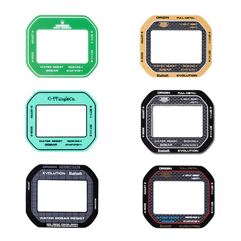 Watch Mirror Protective Film For Casio Small Squar DW5600 Tempered Film 3229 DW-5600 GW-B5600 DW-5635 Modified Screen Protector