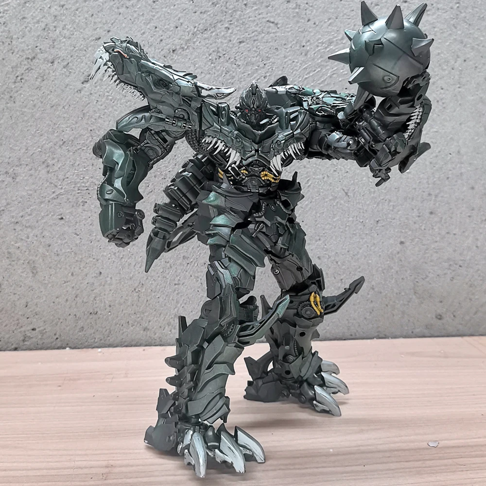 Фото Игрушка-трансформер BAIWEI Grimlock TW1034 Dinosaur Leader OP Commander KO SS07 SS44, экшн-фигурка, деформирующий робот, аниме-модель №5