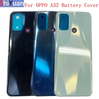 original battery cover rear back door panel housing case for oppo a32 back cover with logo replacement parts