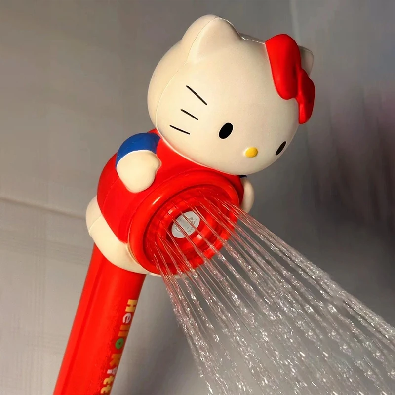 Kawaii Очарование Hello Kitty Ручной Душ Японская Девушка Harajuku Ванная Комната Украшение