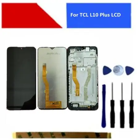 ЖК-дисплей для TCL L10 Plus 5130 J / M с рамкой сенсорный экран дигитайзер в сборе запасные