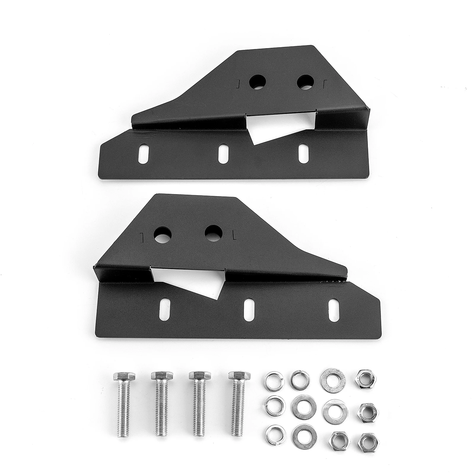 

For 2021-2022 2023 Ford Bronco Front Bumper Fog Light LED Mounting Brackets 2PCS