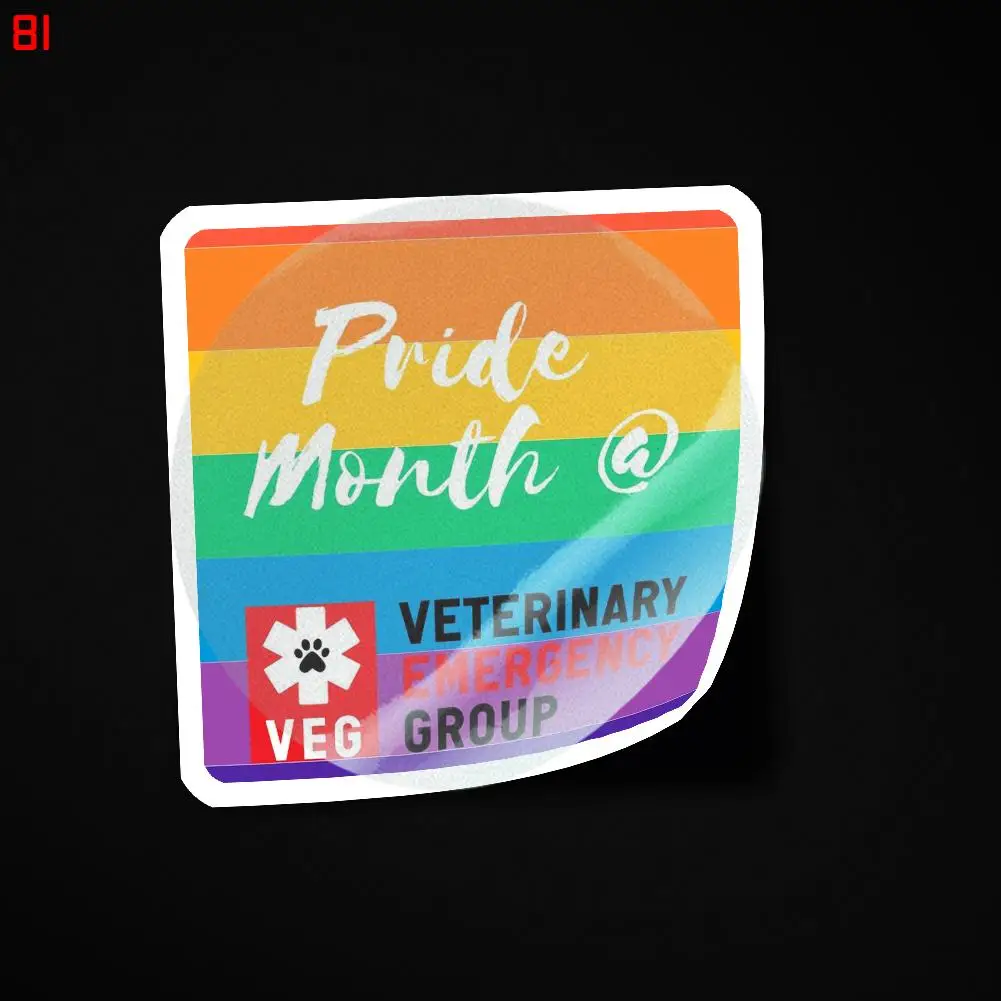 

PRIDE MONTH 00081 Sticker for Laptop Decor Bedroom Car Cute Cartoon Art Fashionable Public Suitcase