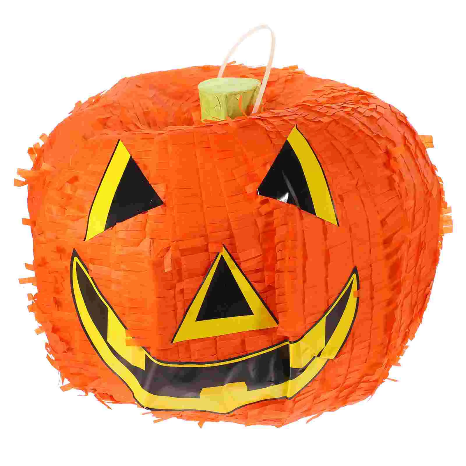 

Halloween Party Pinata Toy Lovely Pumpkin Shaped Pinata Toy Decorative Candy Holder Pumpkin Pinata