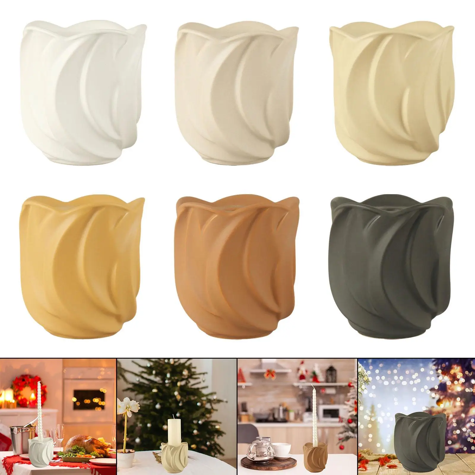 Художественный подсвечник для свечей на столбе креативный журнального столика