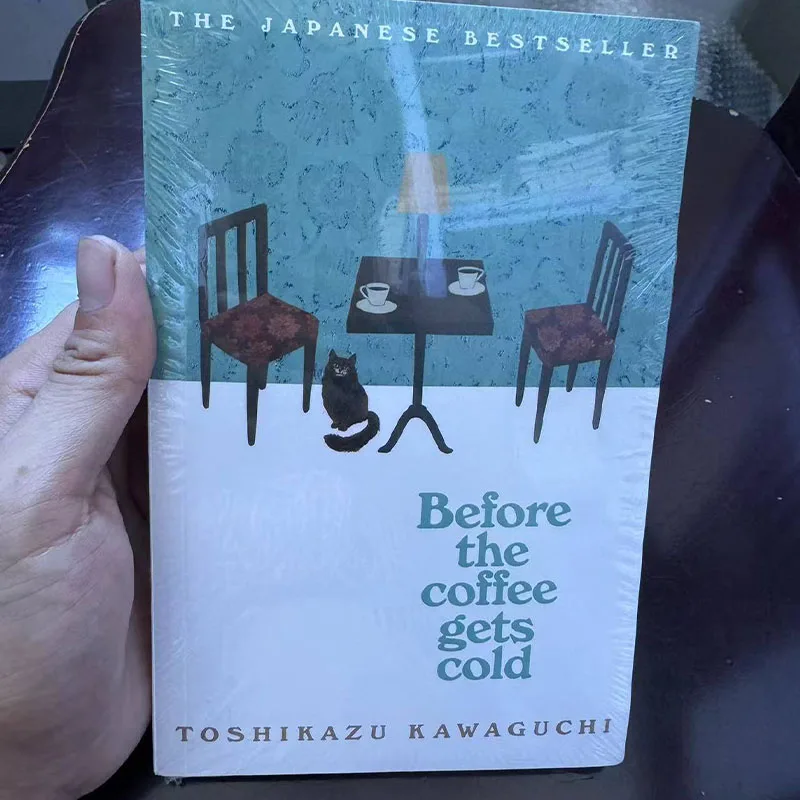 Книга на английском языке Раньше кофе от Toshiba kazu Kawaguchi